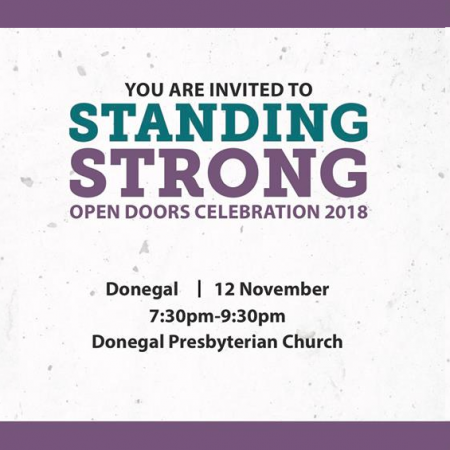 Open Doors ‘Standing Strong’ Event