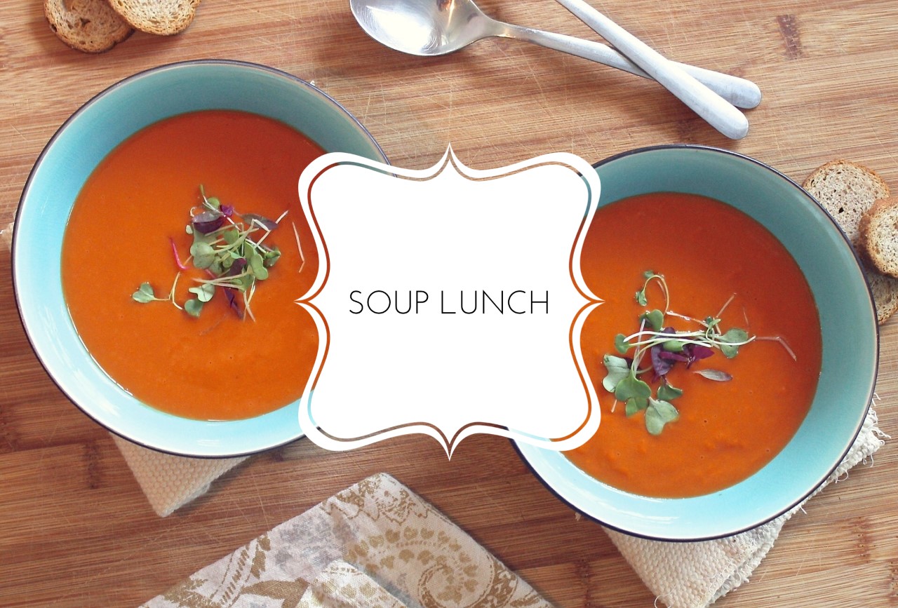 Soup Lunch Sunday 15th April